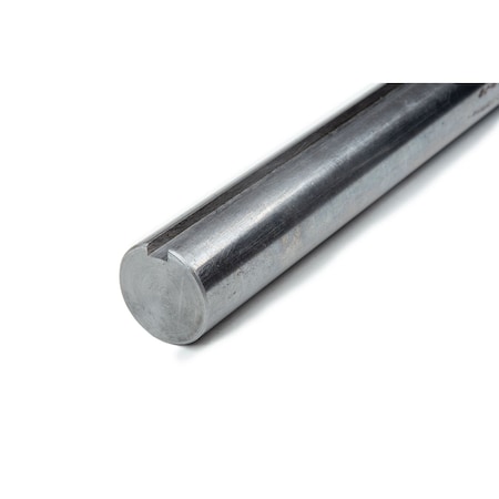 Bailey Round Keyed Shafting: 1 Dia. 1/4 Keyway, 6 ft. Length 136713